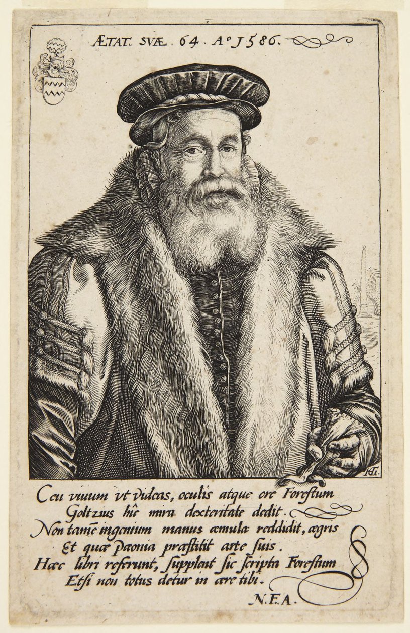 Pieter van Foreest - Hendrick Goltzius