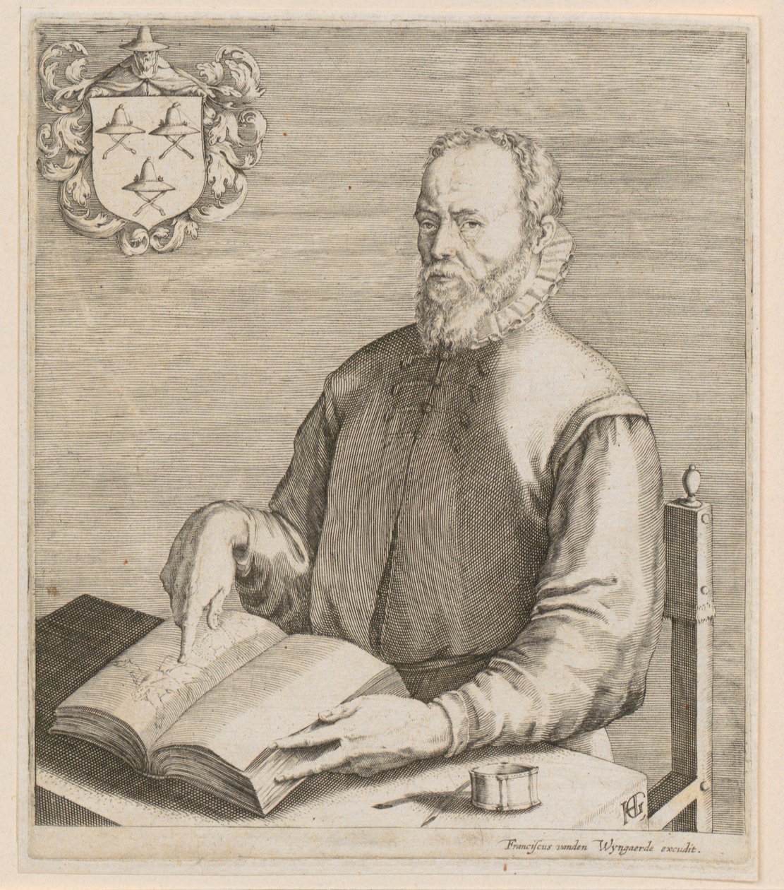 Portrait de Gérard de Jode - Hendrick Goltzius