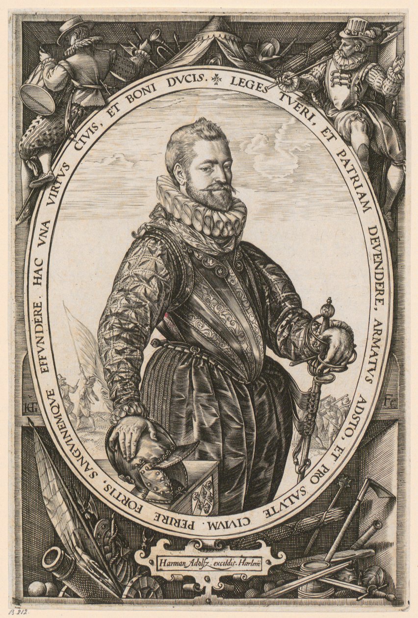 Portrait de Jacques de la Faille - Hendrick Goltzius