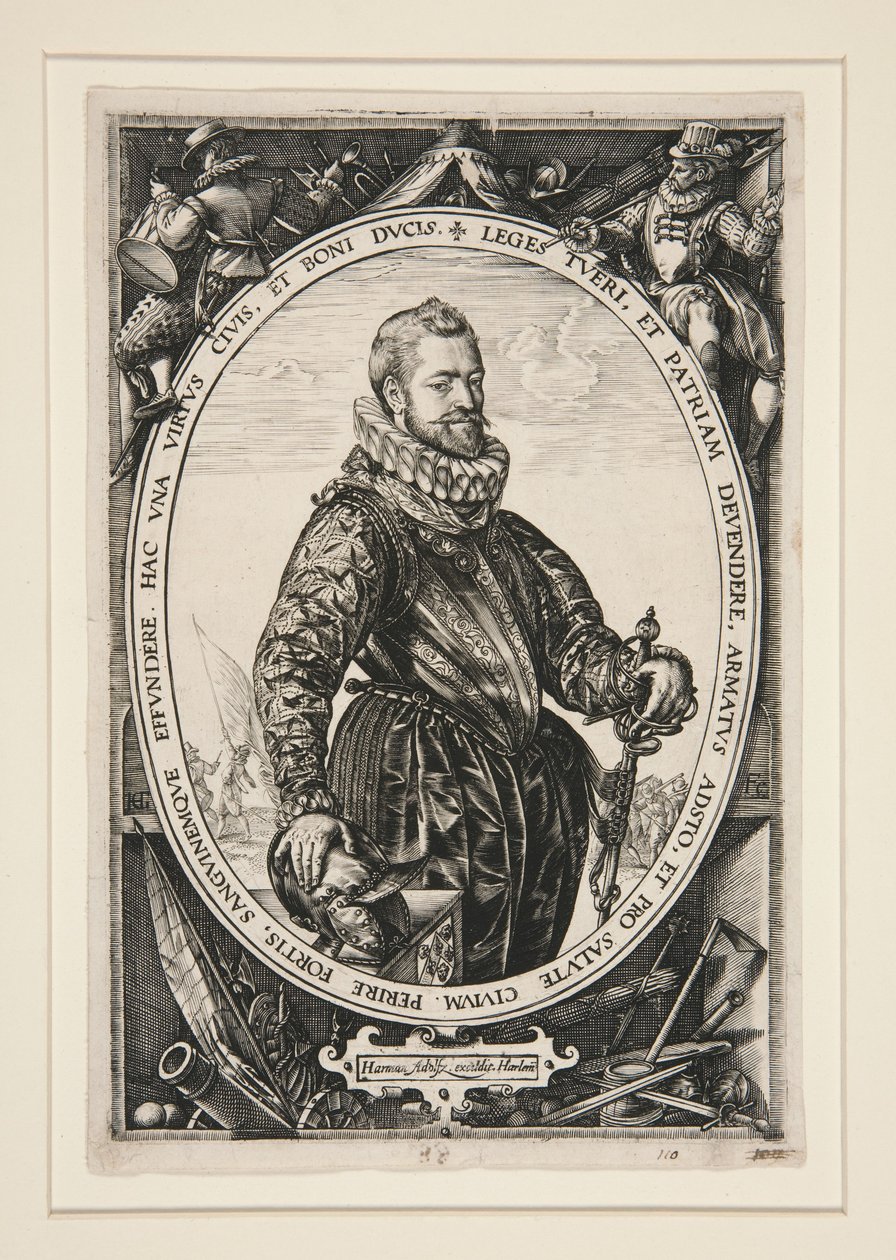 Portrait de Jacques de la Faille - Hendrick Goltzius