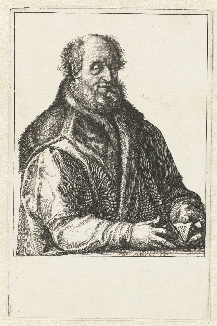 Portrait de Jan van Suren - Hendrick Goltzius