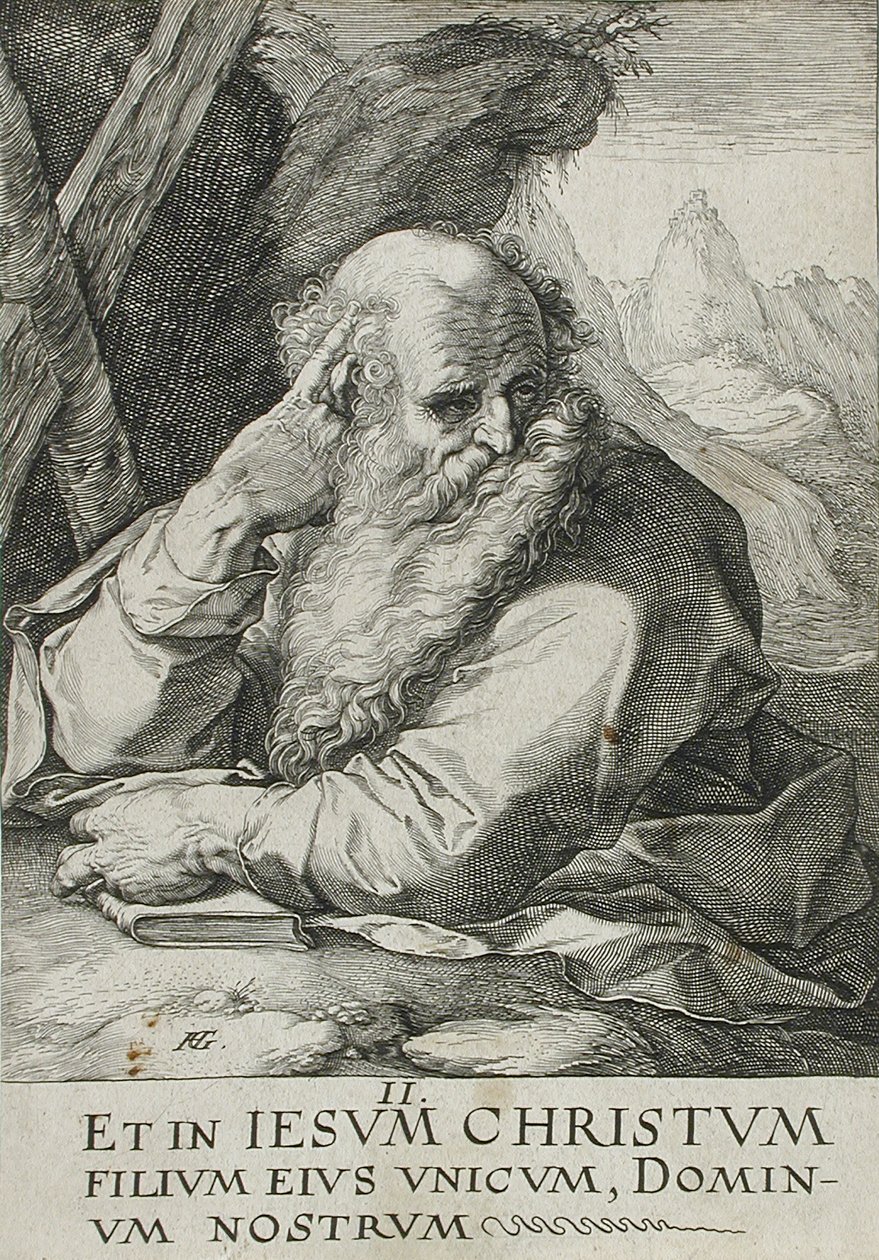 Saint André - Hendrick Goltzius