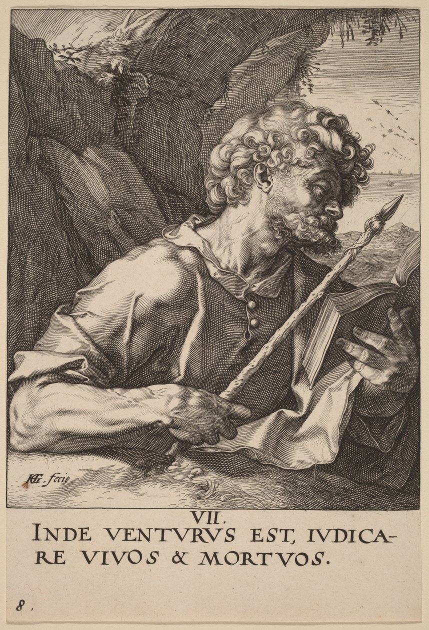 Saint Thomas - Hendrick Goltzius