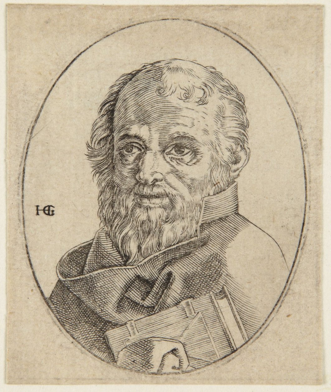 Saint Matthias - Hendrick Goltzius