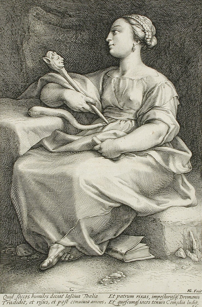 Thalia - Hendrick Goltzius