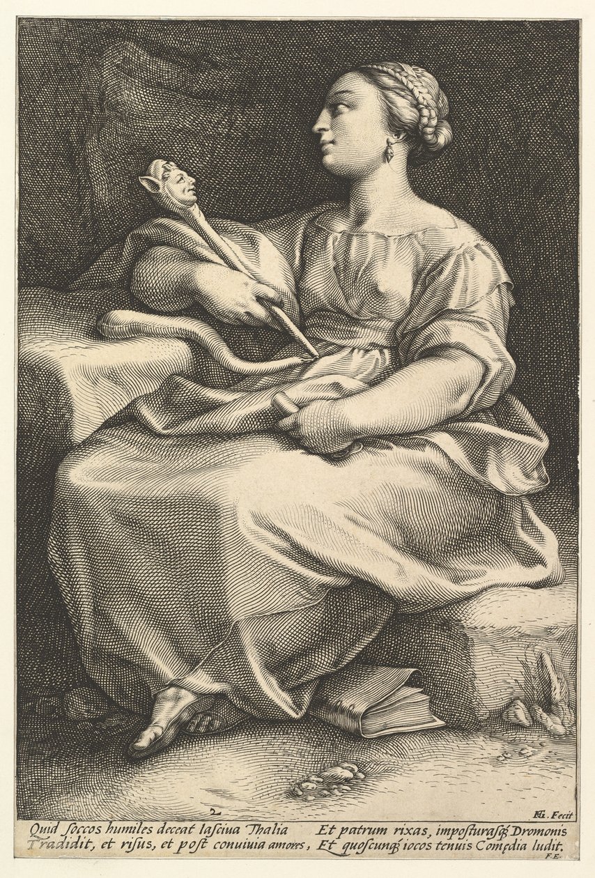 Thalie - Hendrick Goltzius
