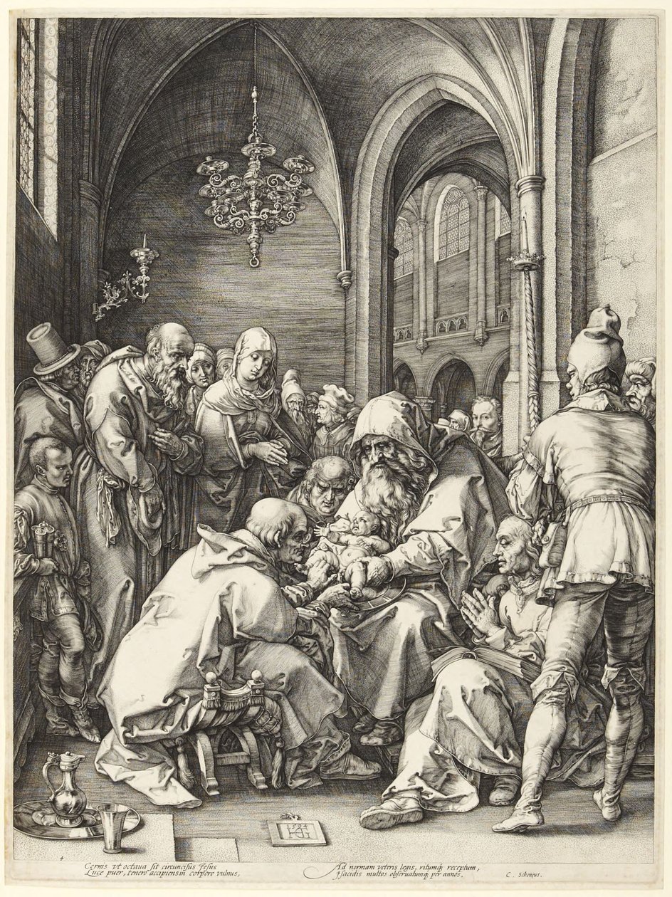 La circoncision - Hendrick Goltzius