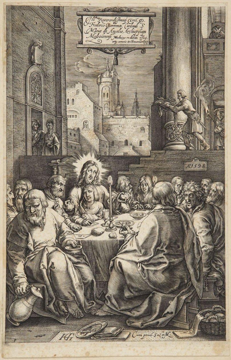La Cène - Hendrick Goltzius