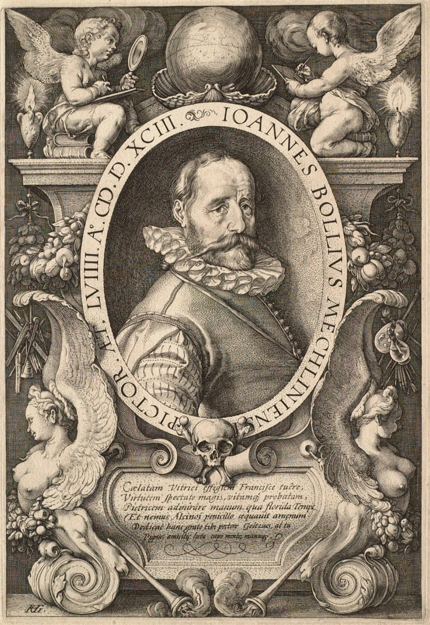 Le peintre Hans Bol (1534-1593) - Hendrick Goltzius