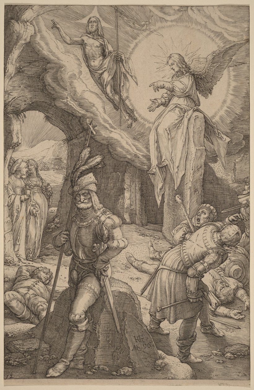 La Résurrection - Hendrick Goltzius