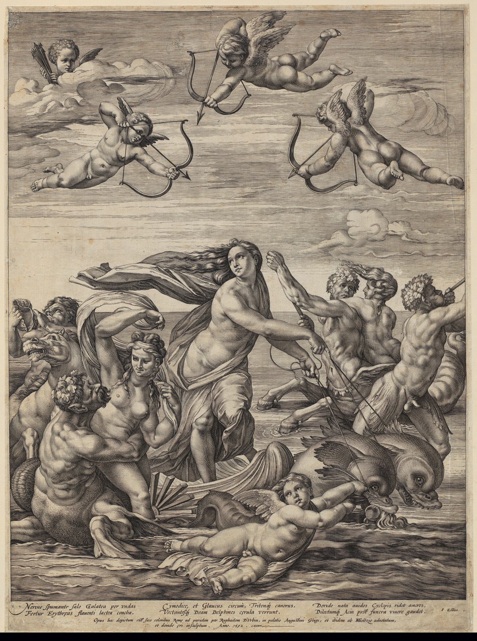Le triomphe de Galatée - Hendrick Goltzius