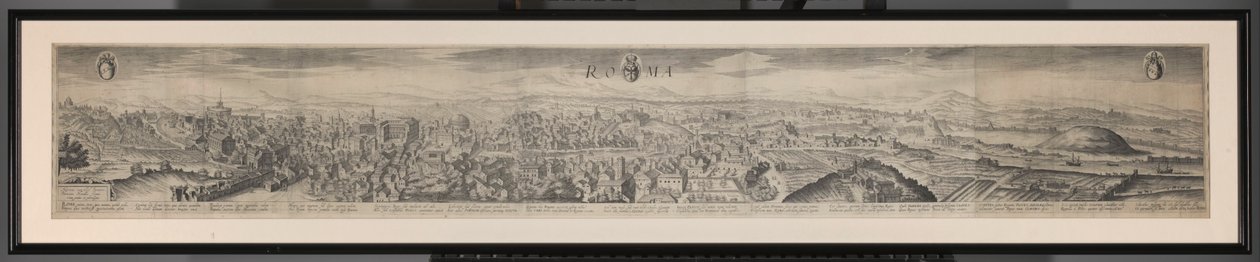 Panorama de Rome - Hendrick Hondius (I)
