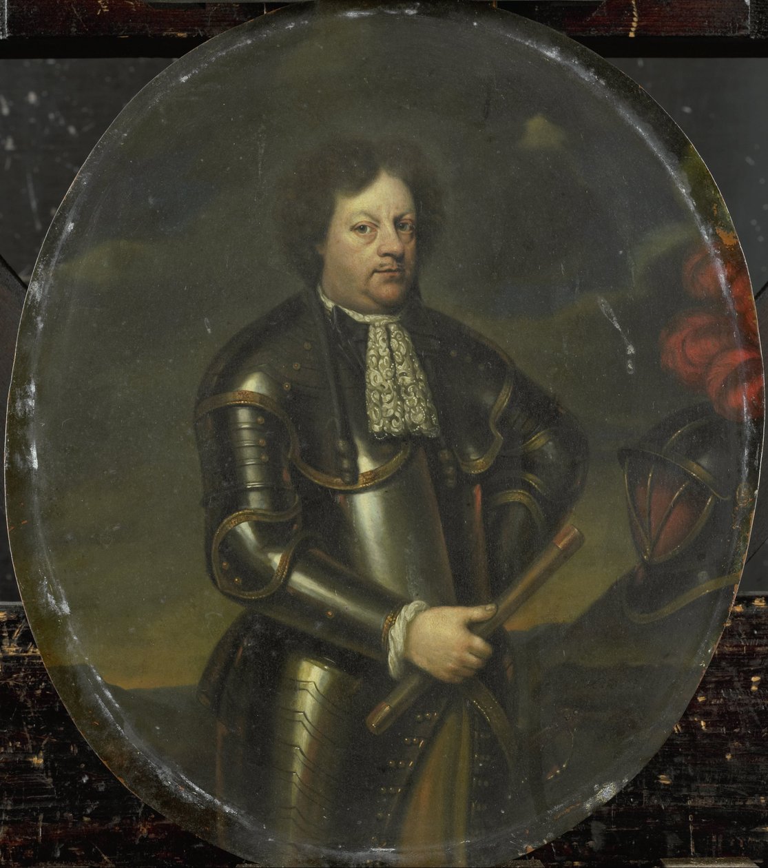 Portrait du Major-Général Hans Willem, Baron van Aylva, dit Le Général redoutable - Hendrick de Valk