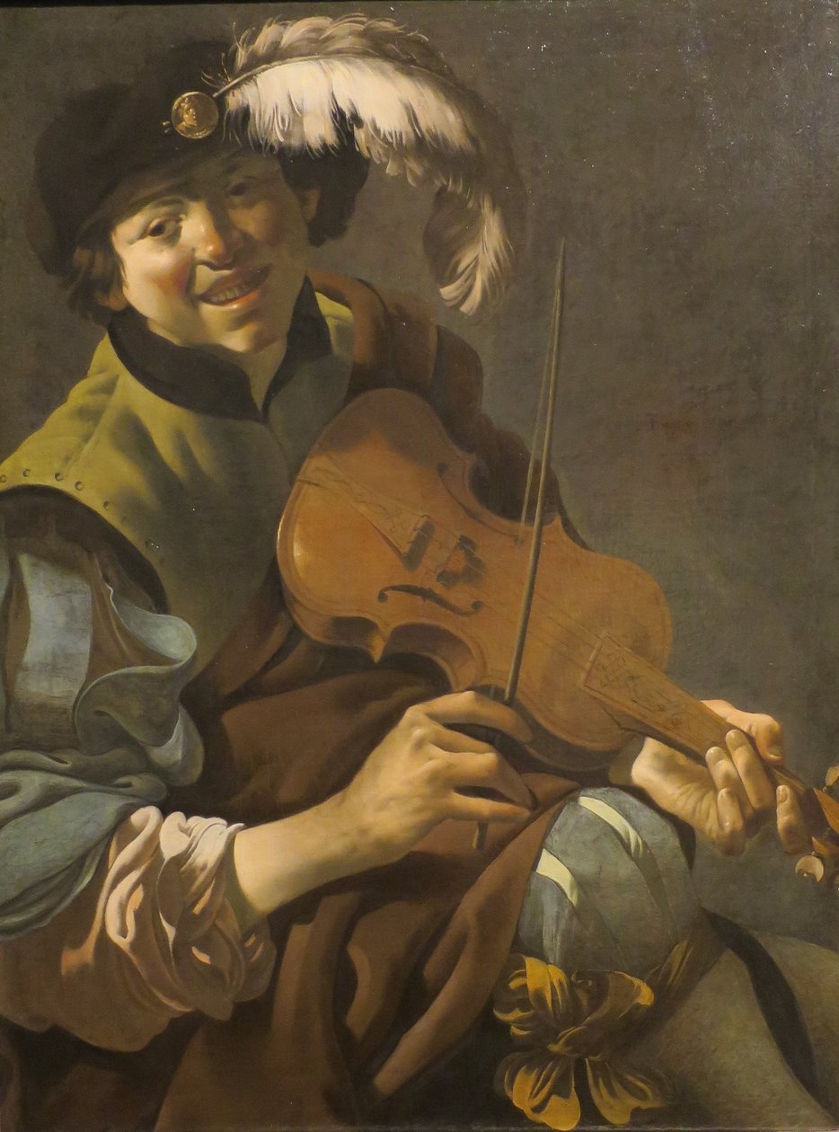 Dutch : Garçon violoniste Un garçon violoniste - Hendrick ter Brugghen