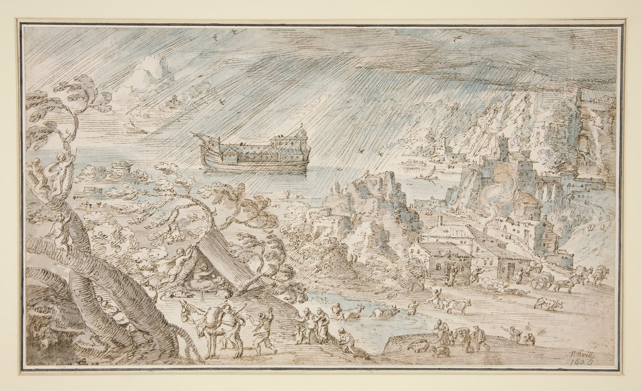 Le Déluge - Hendrick van Cleve III
