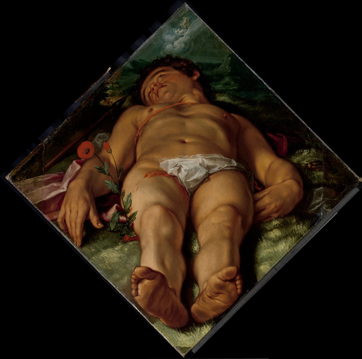 Adonis mourant, 1609 - Hendrik Goltzius