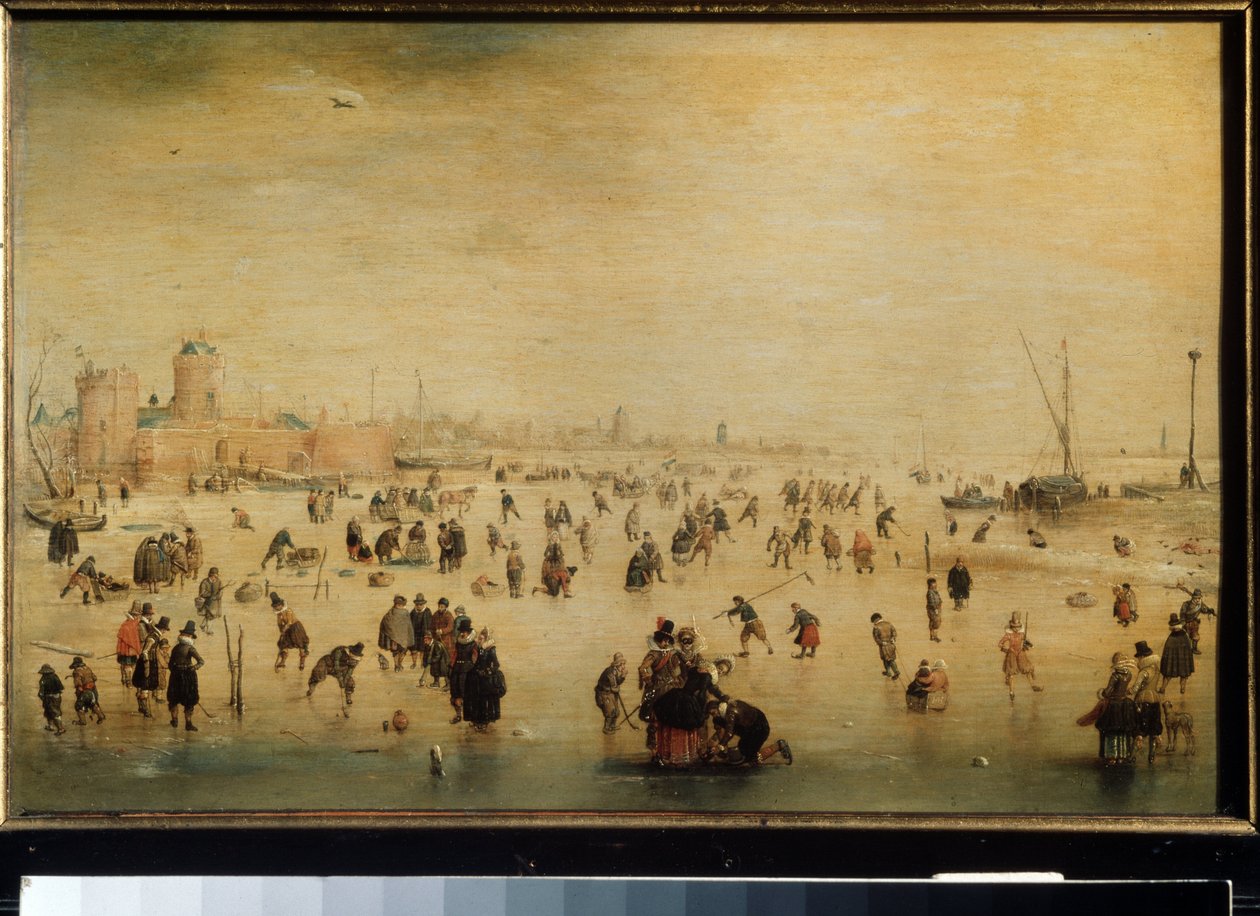 Patineurs sur glace - Hendrik Avercamp