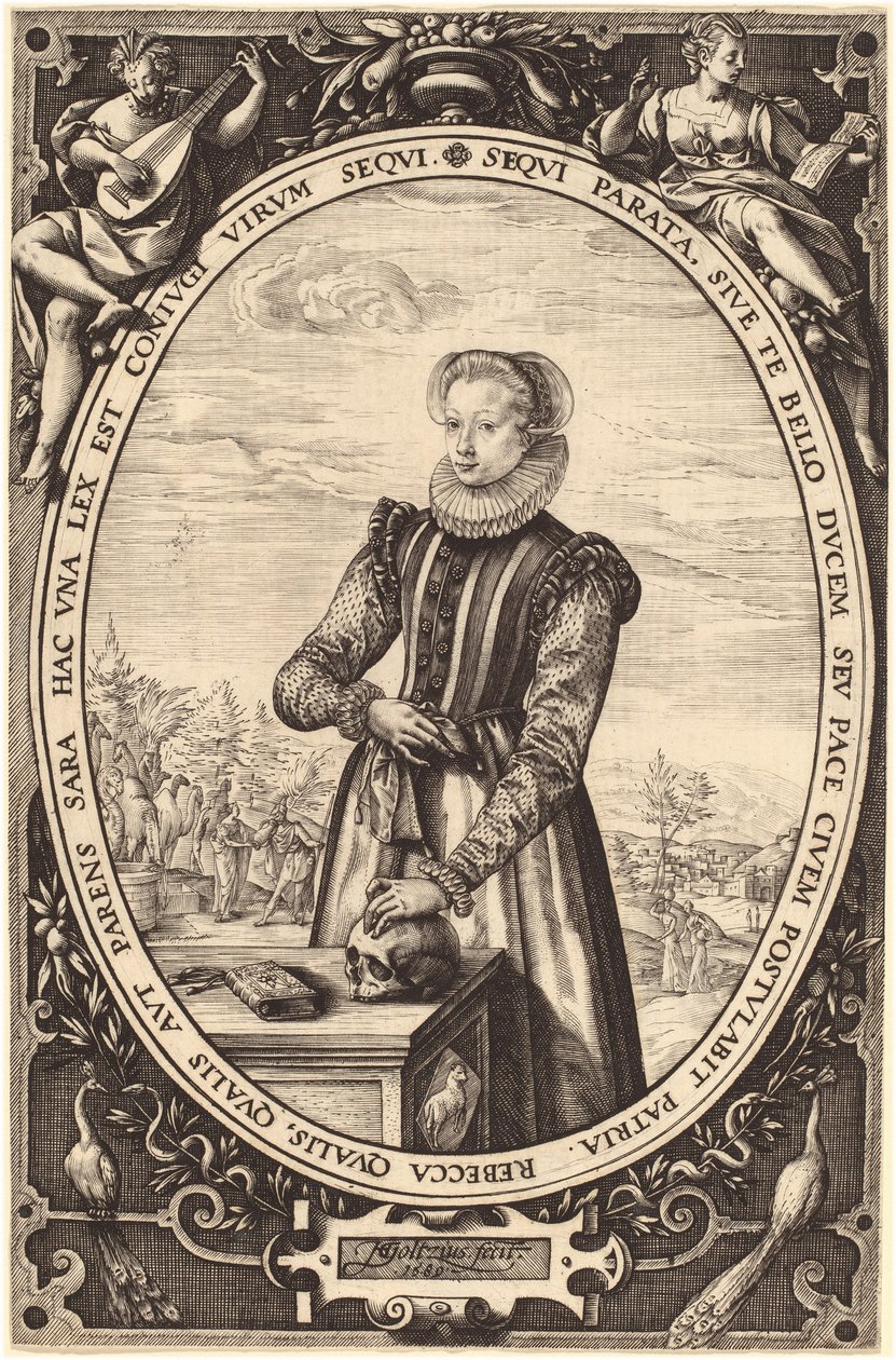 Josina Hamels - Hendrik Goltzius
