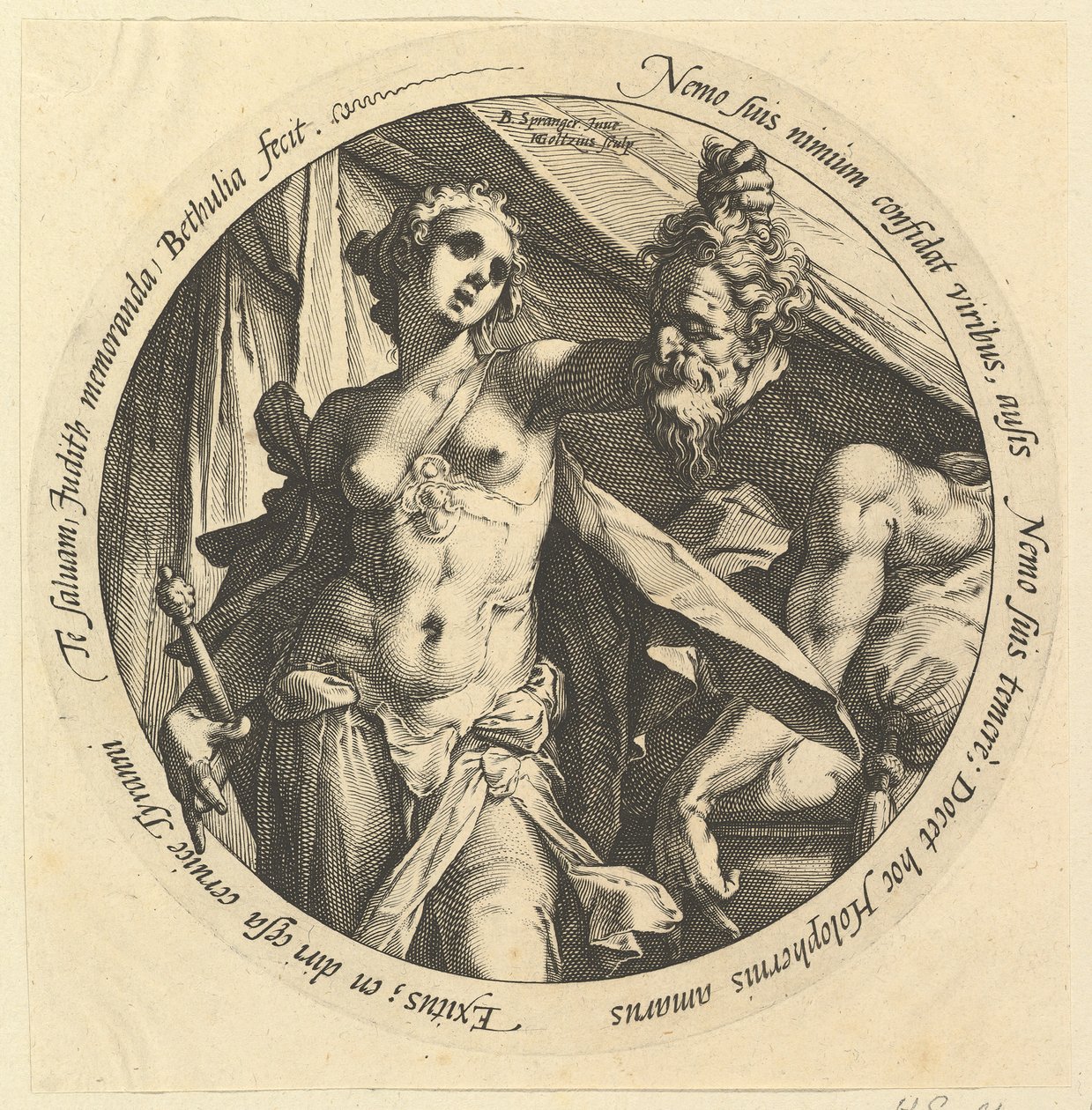 Judith avec la tête d