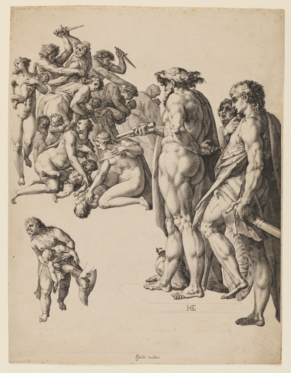 Massacre des Innocents - Hendrik Goltzius
