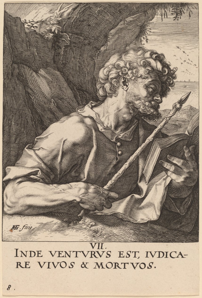 Saint Thomas - Hendrik Goltzius