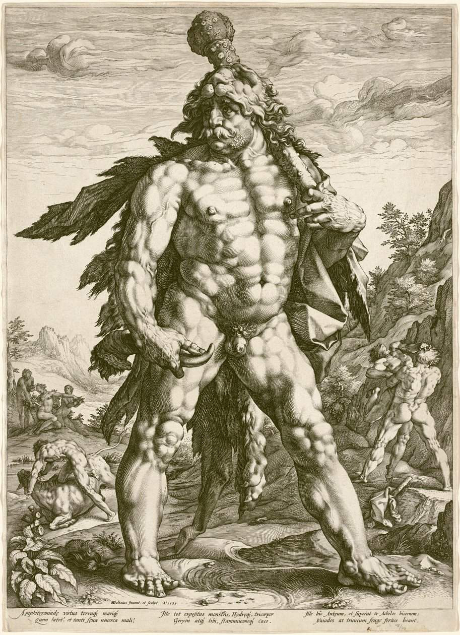 Le grand Hercule - Hendrik Goltzius