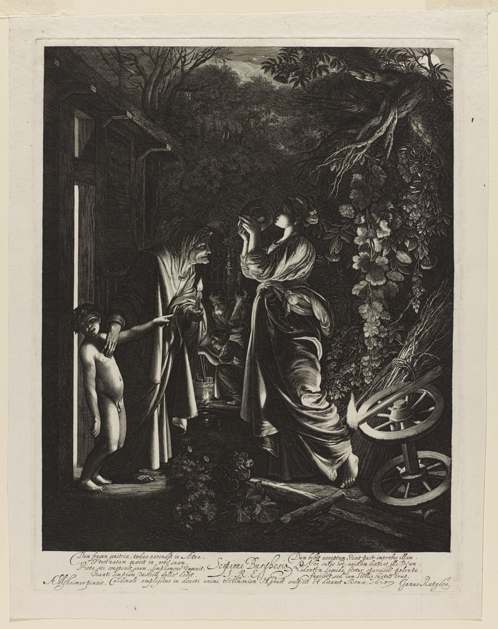 La moquerie de Cérès (Cérès cherchant sa fille) - Hendrik Goudt