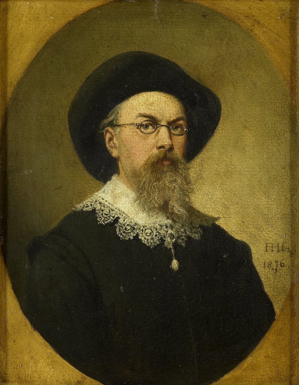 Autoportrait - Hendrik Hollander Cz.