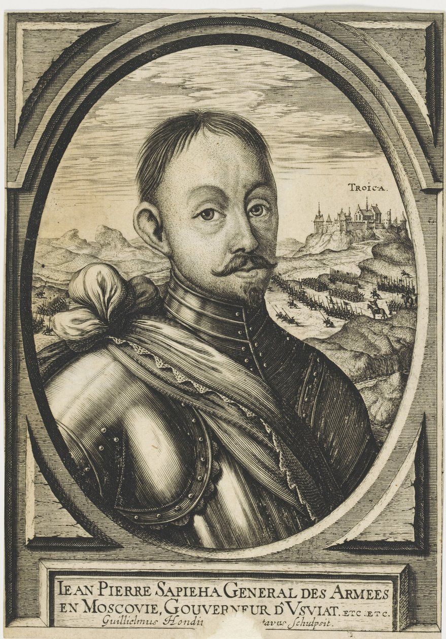 Jan Piotr Sapieha 1569-1611, vers 1630 - Hendrik Hondius the Elder