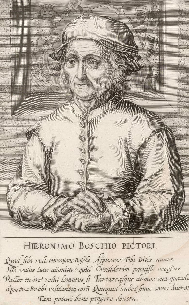 HIERONIMO BOSCHIO PICTORI - Hendrik I Hondius