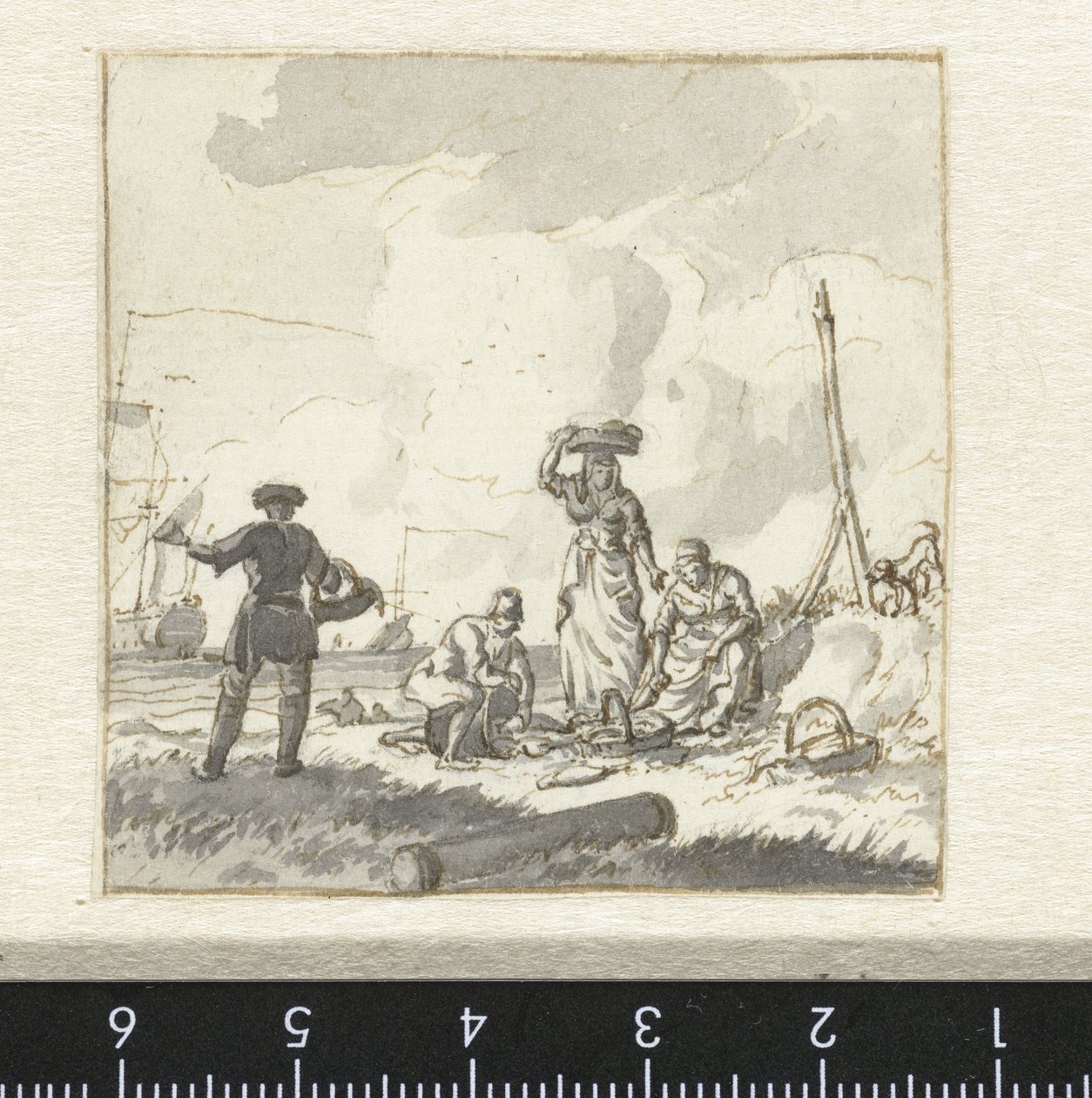 Le tri du poisson sur la plage - Hendrik Kobell