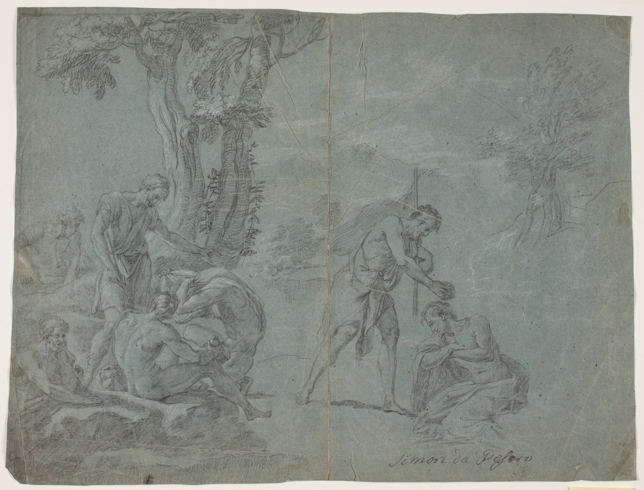 Le baptême du Christ. Étude antique d