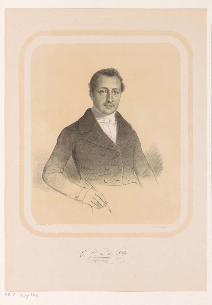 Portrait de Combertus Willem van der Pot - Hendrik Ringeling