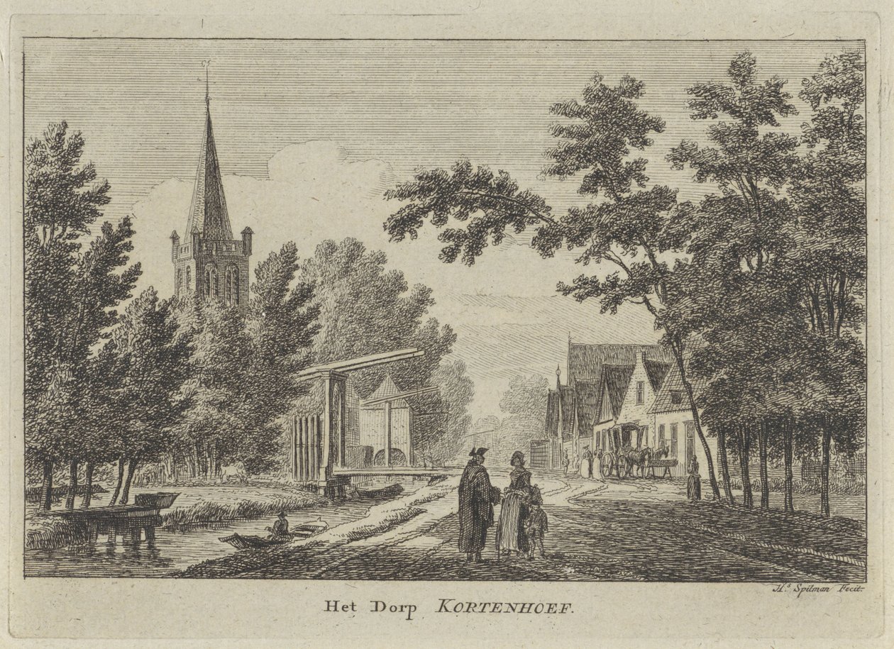 Vue sur Kortenhoef - Hendrik Spilman