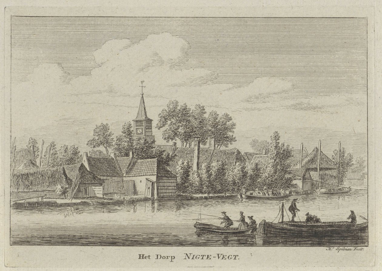 Vue de Nigtevecht - Hendrik Spilman