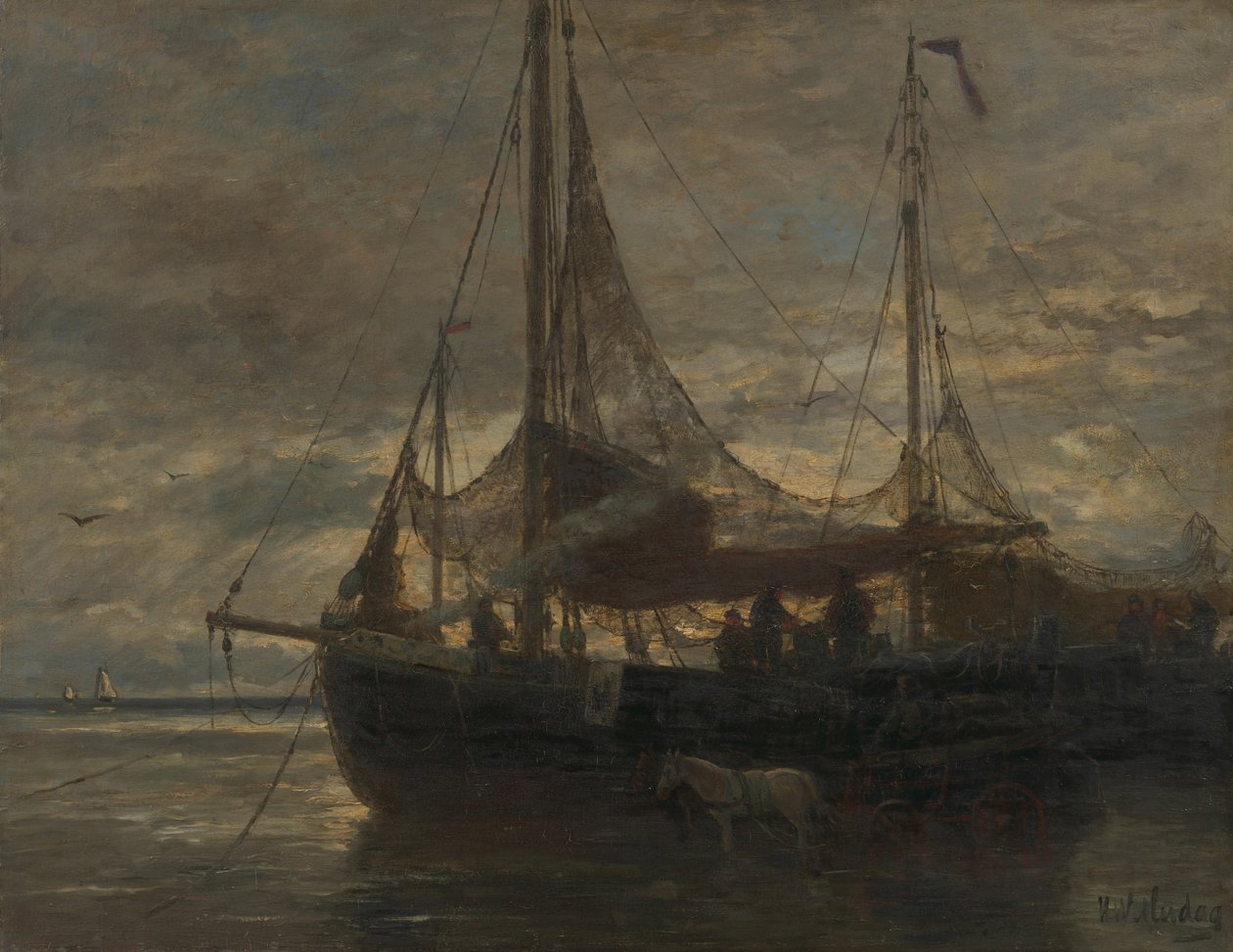 Néerlandais : Soirée Soirée - Hendrik Willem Mesdag