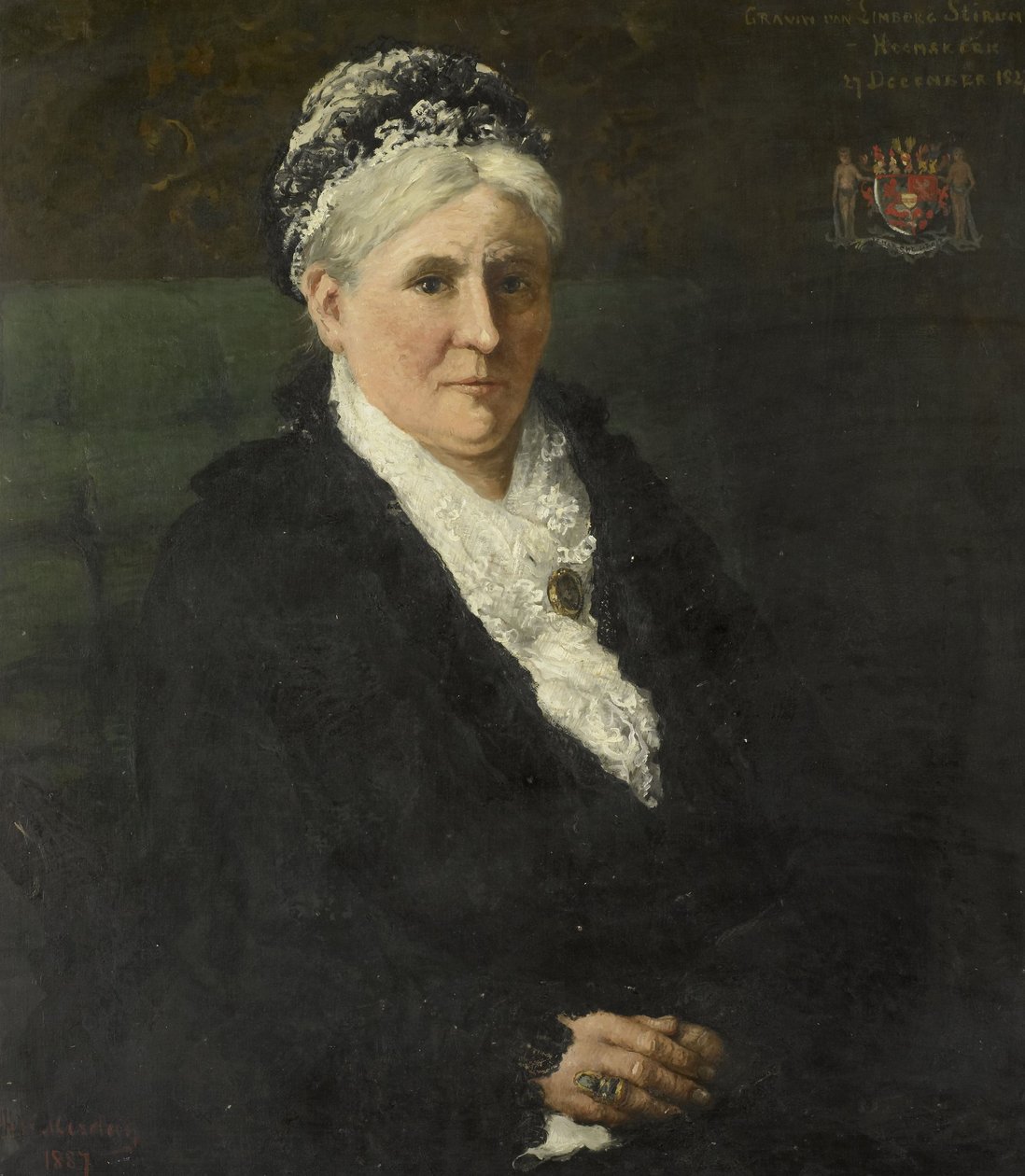 Maria Hermina Heemskerk - Hendrik William Mesdag