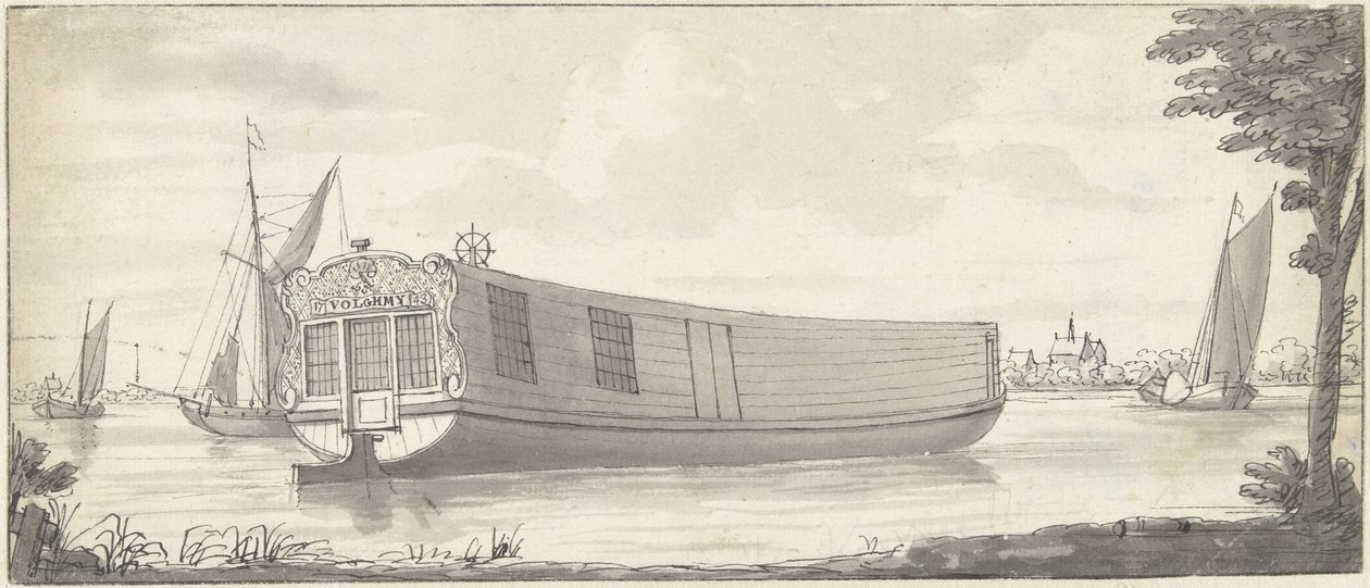 Le vaisseau volant Volgh My - Hendrik de Leth