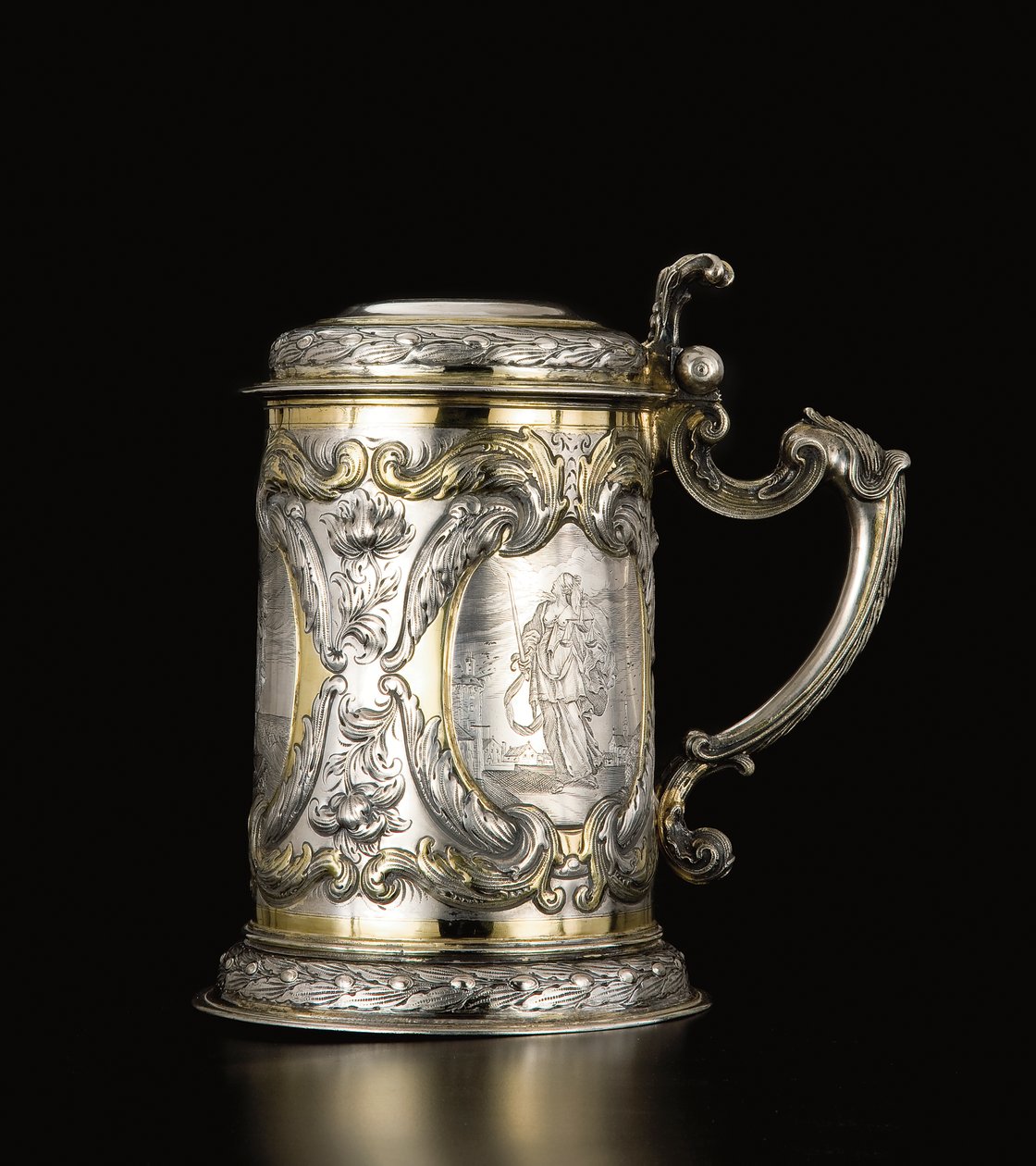 Chope, Danzig, c.1670 (argent partiellement doré) - Hennick (attr. to) Probst