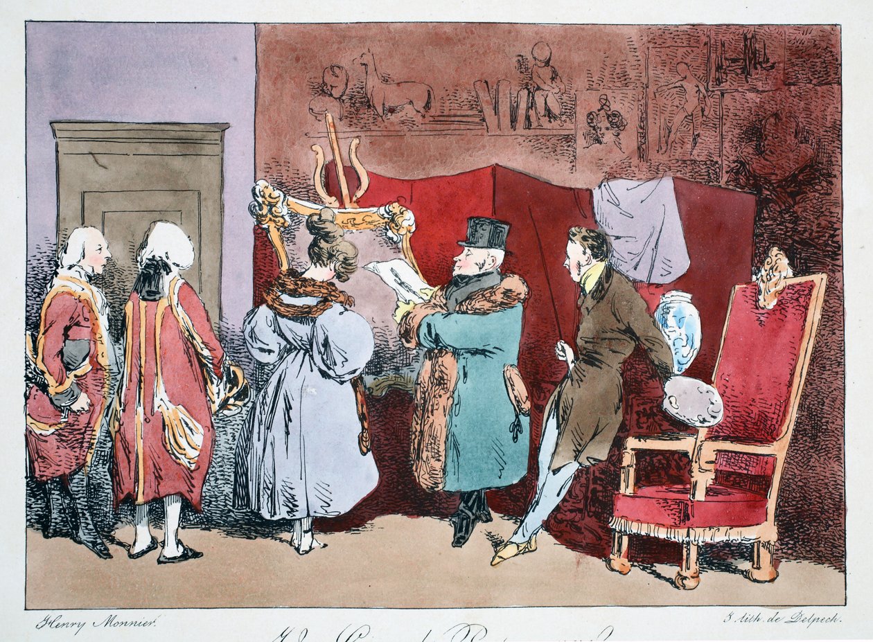 Un Grand Personnage, vers 1828 - Henri Bonaventure Monnier
