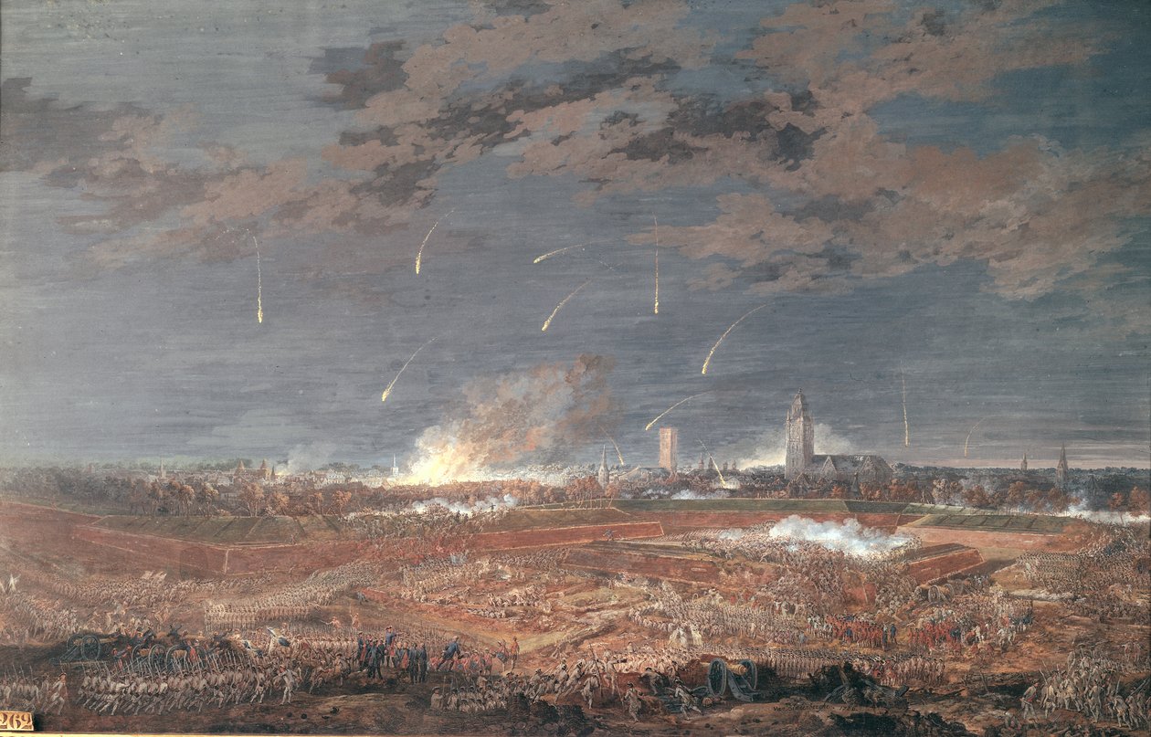 Attaque de Berg-Op-Zoom, 4h du matin, 16 septembre 1746, 1786 - Henri Desire van Blarenberghe