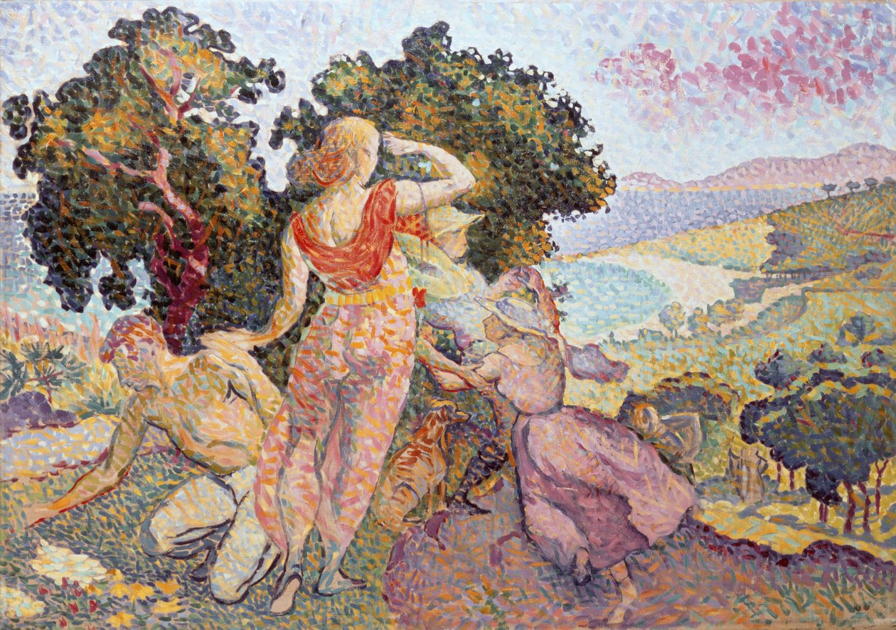 Les Excursionnistes, 1894 - Henri Edmond Cross