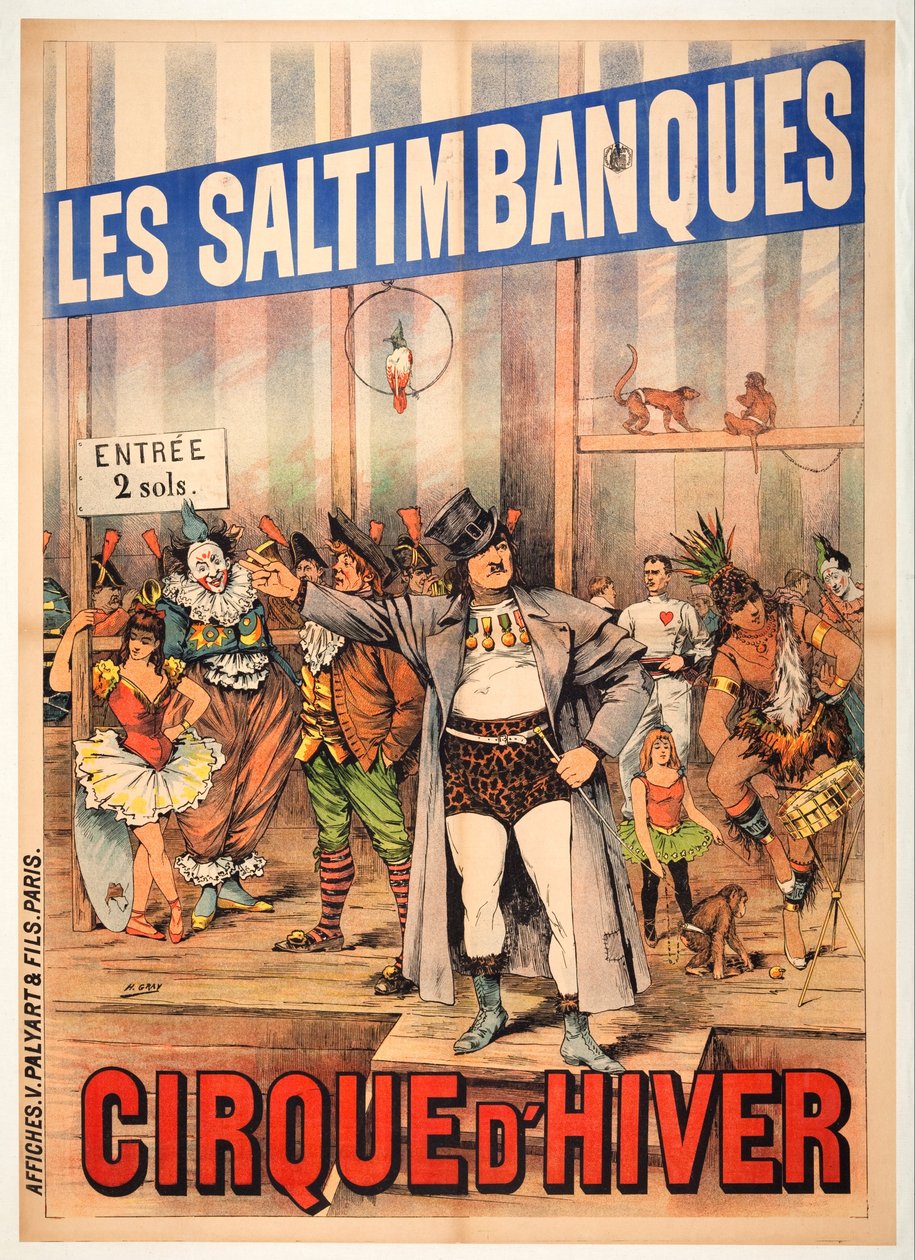 Les Saltimbanques - Henri Gray