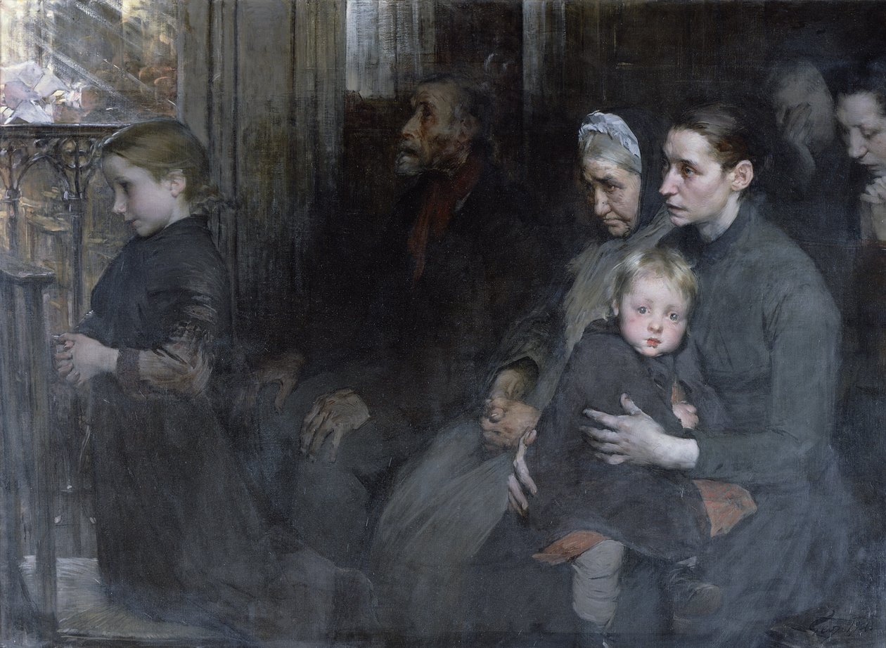 Résignés à leur sort, 1901 - Henri Jules Jean Geoffroy