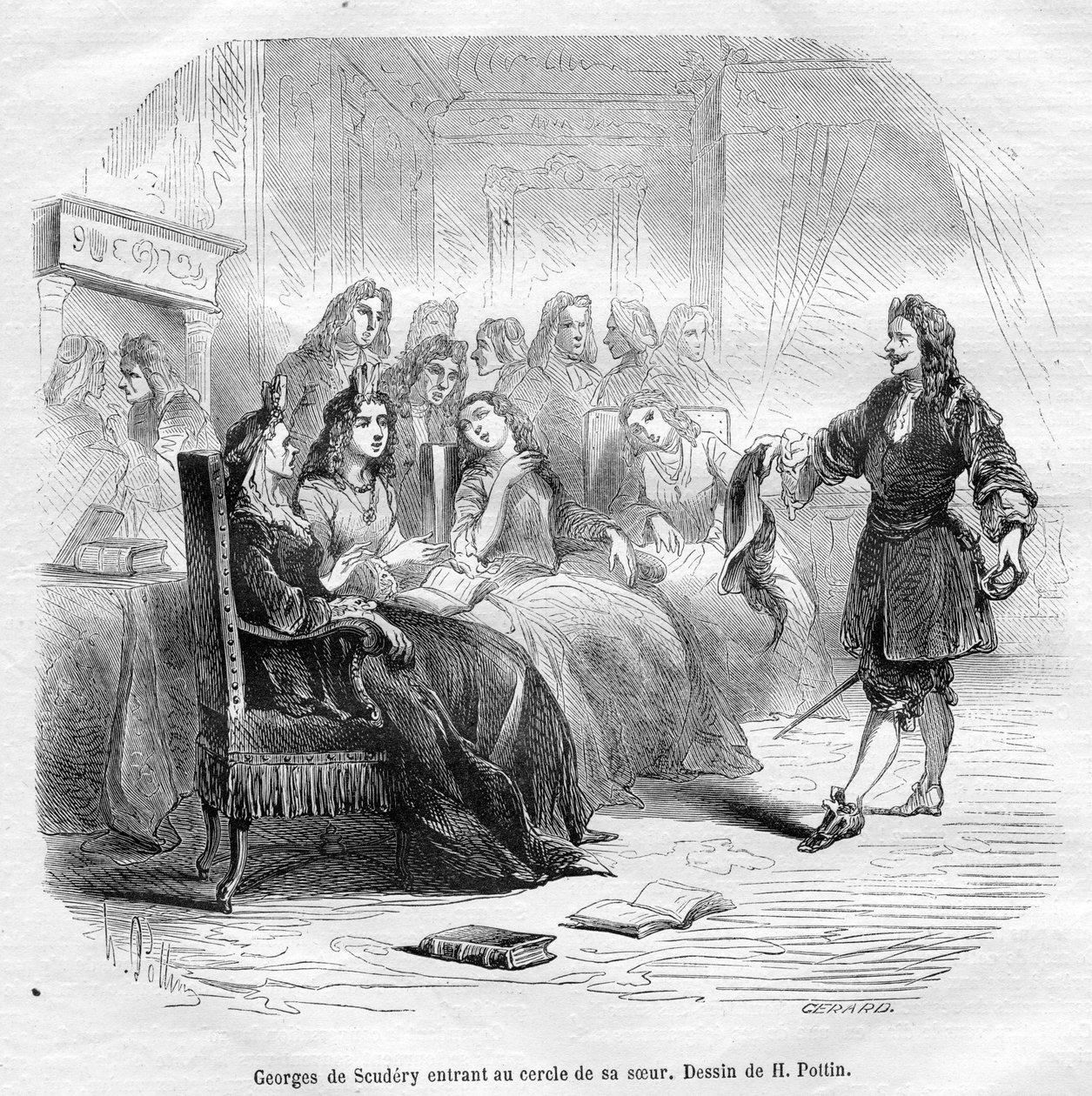 Gravure - Henri Pottin