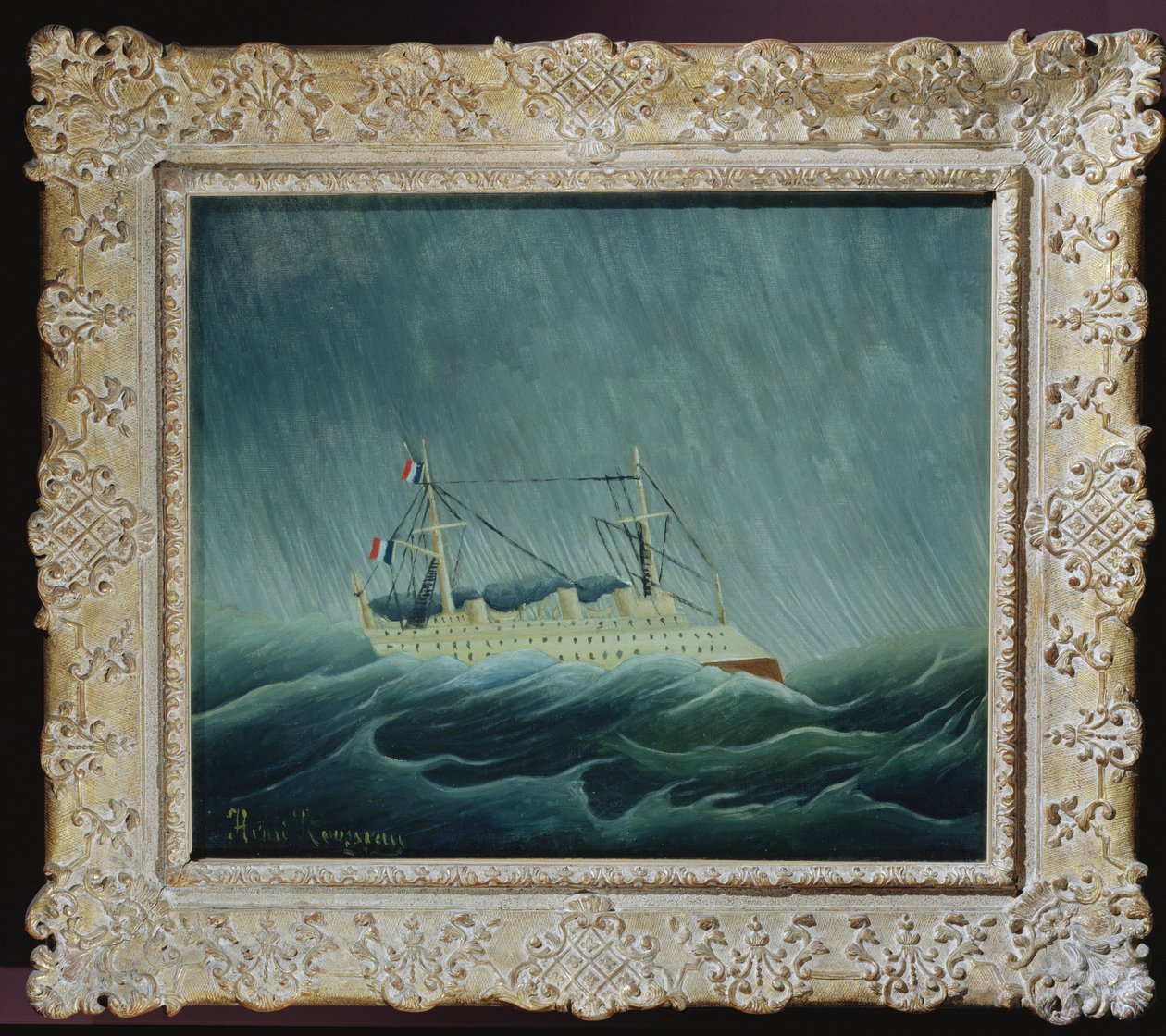 Le navire ballotté par la tempête, vers 1899 - Henri Rousseau