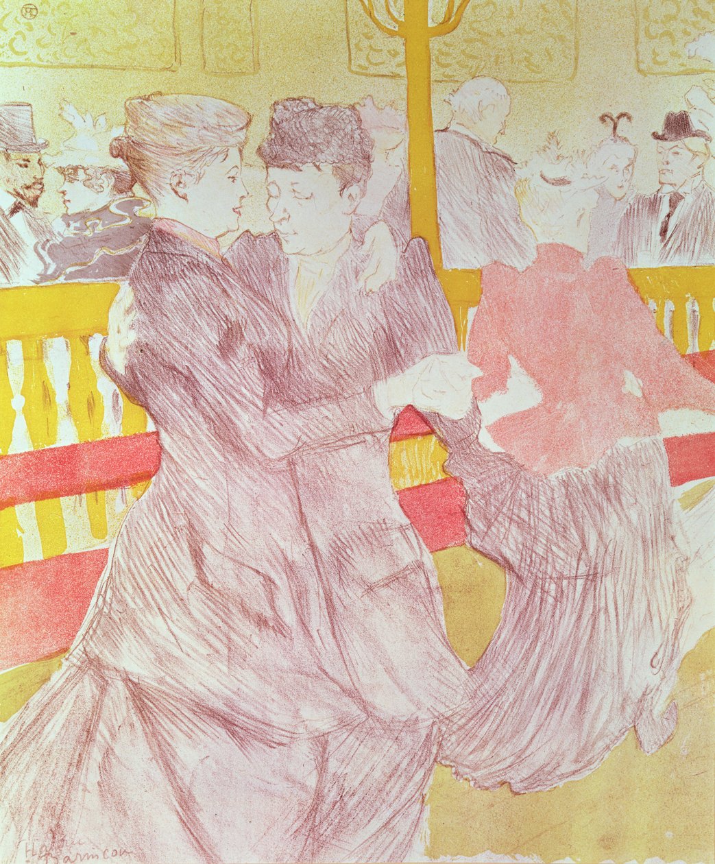 Au Moulin Rouge : Les deux valseurs, 1897 - Henri de Toulouse Lautrec