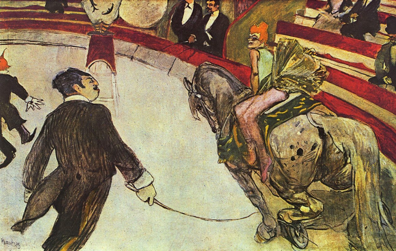 La cavalière au Cirque Fernando - Henri de Toulouse Lautrec