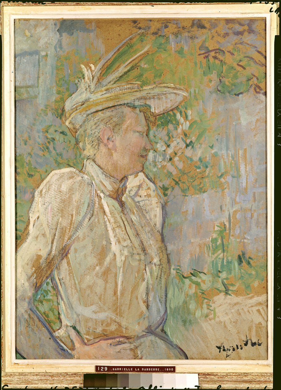 Gabrielle la danseuse, 1890 - Henri de Toulouse Lautrec