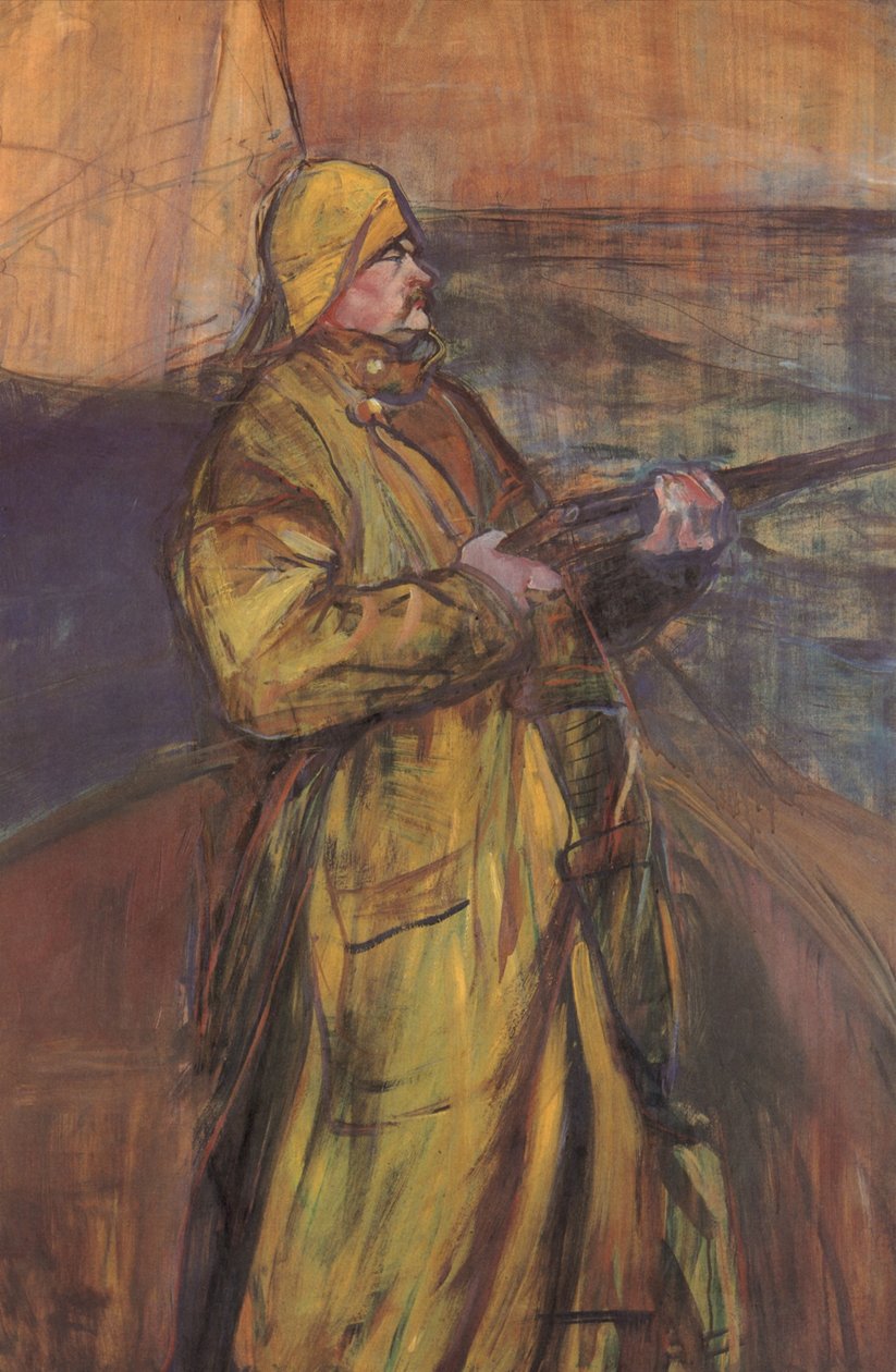Maurice Joyant dans la baie de Somme - Henri de Toulouse-Lautrec